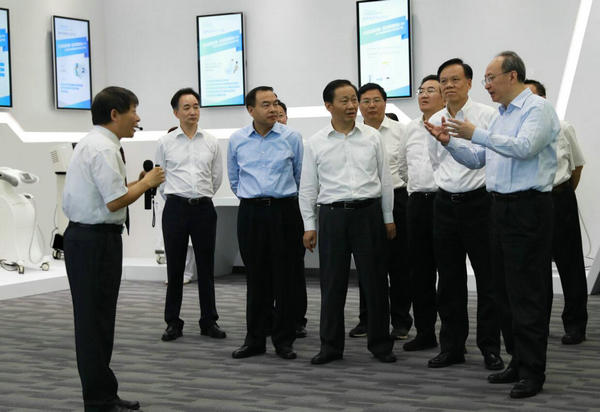 四川省黨政代表團(tuán)到海扶公司考察 陳敏爾彭清華唐良智尹力出席考察活動